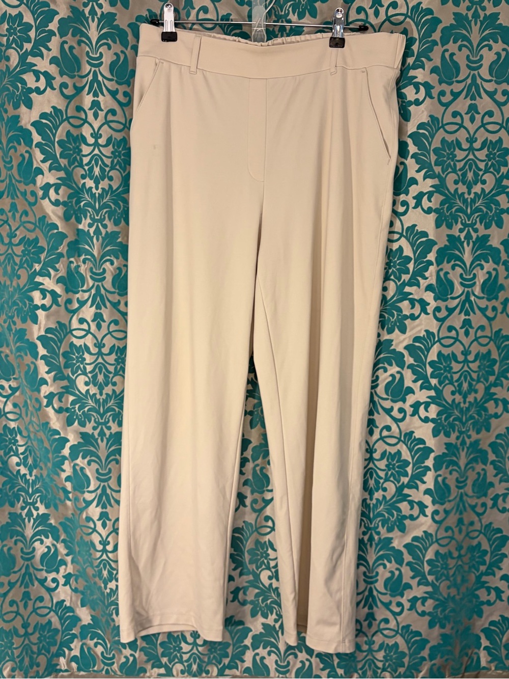 Wide Leg Cream Women's Dress Pants – Smart Everyday Style